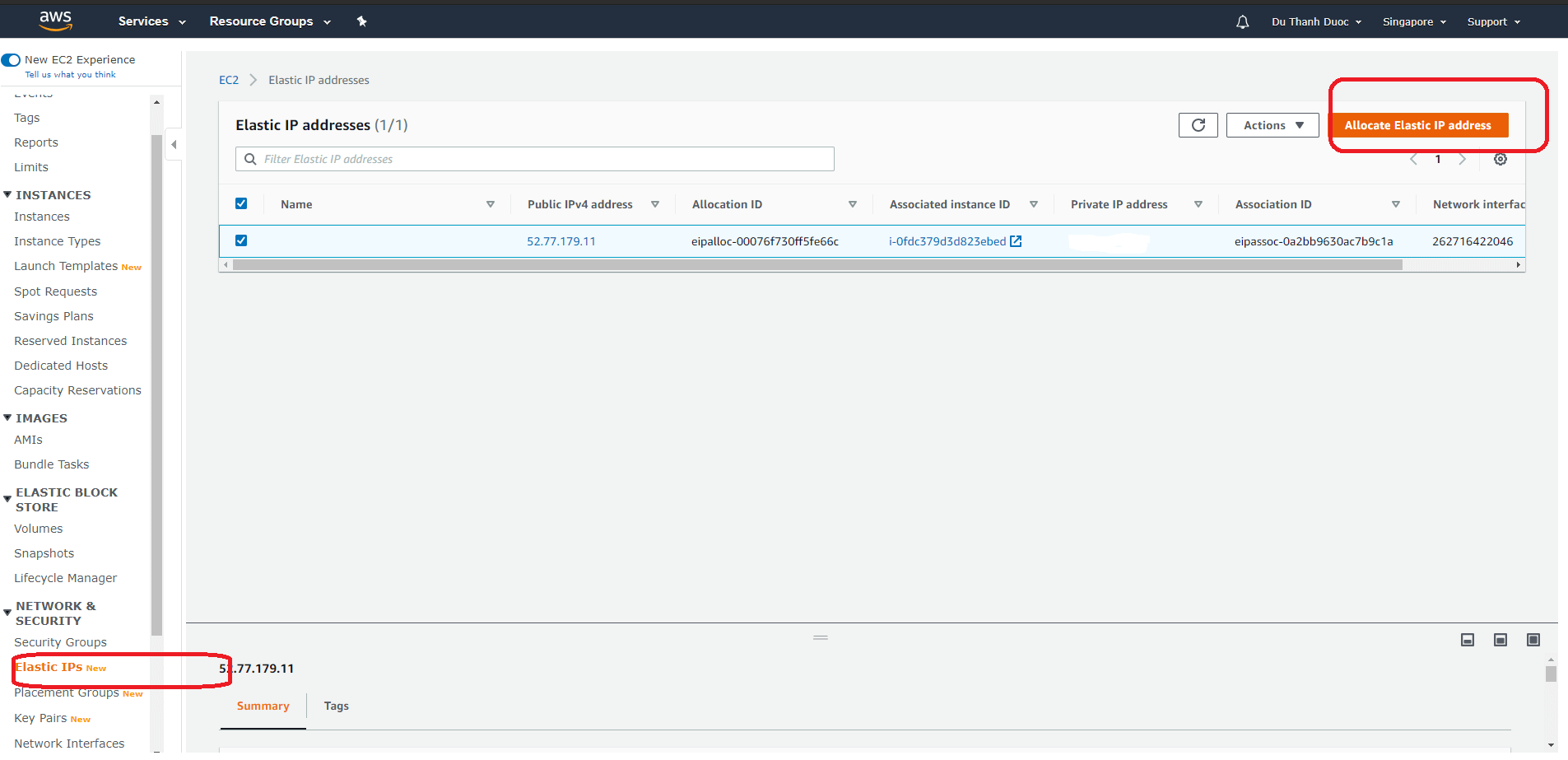 Khởi tạo Amazon EC2 và trỏ domain với Elastic IP và Route53