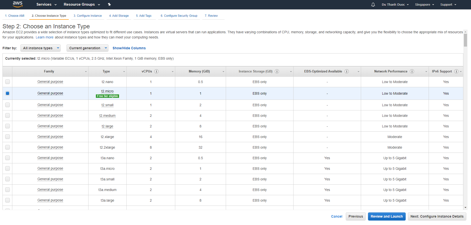 Khởi tạo Amazon EC2 và trỏ domain với Elastic IP và Route53