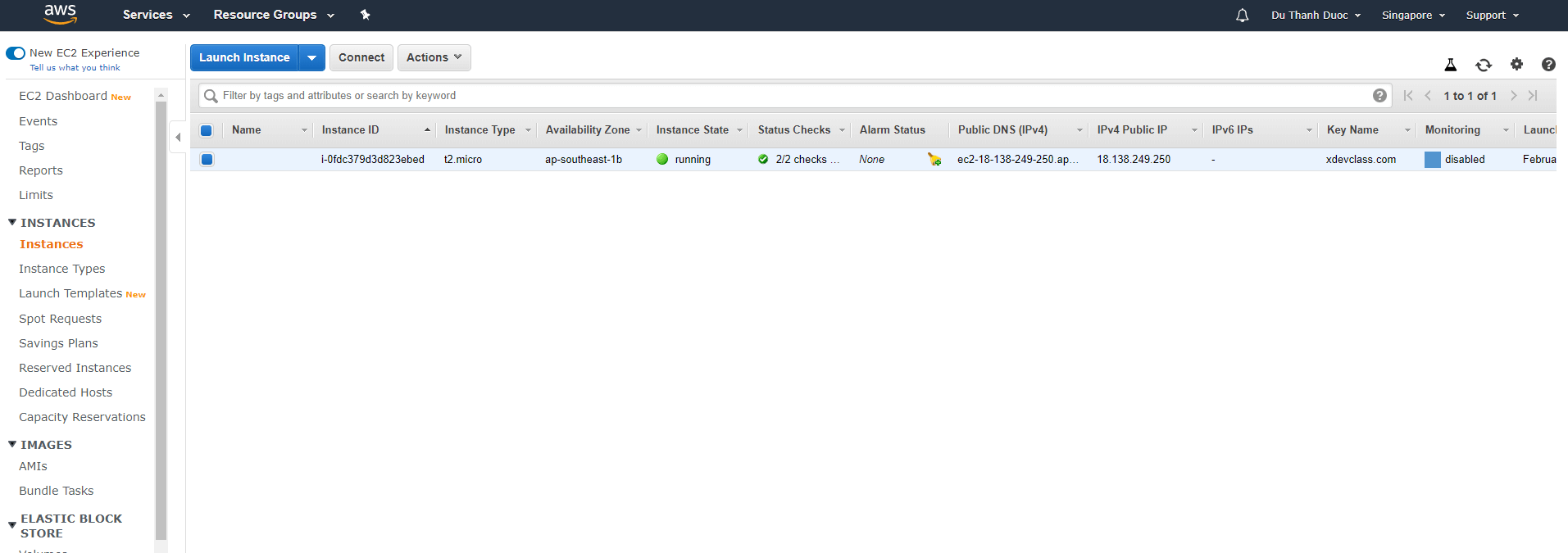 Khởi tạo Amazon EC2 và trỏ domain với Elastic IP và Route53